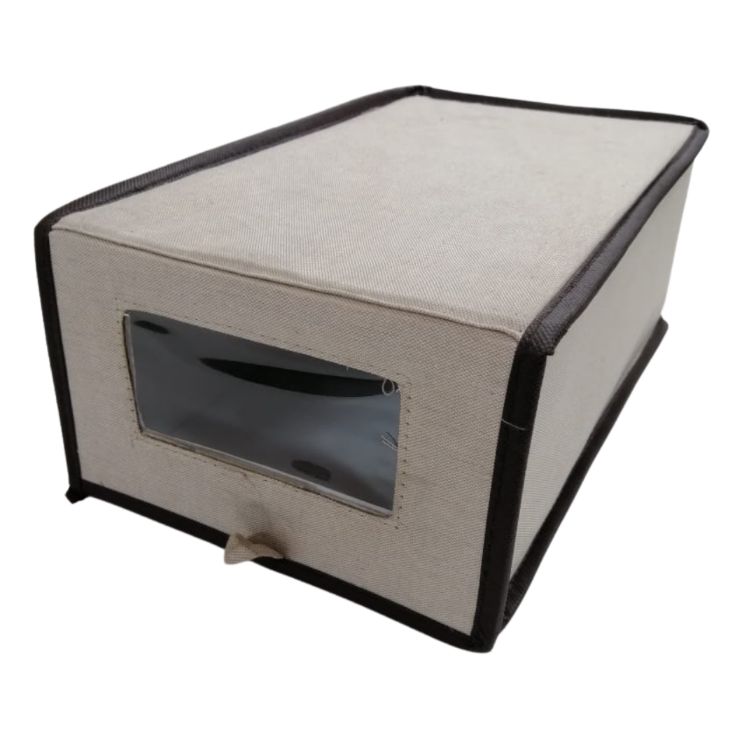 Drop Front Shoe Box