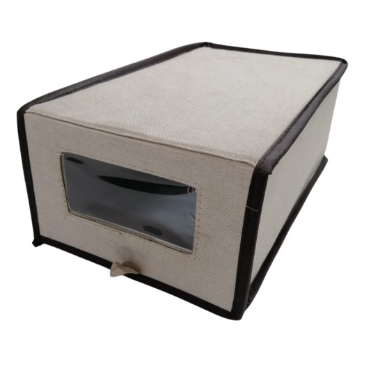 Drop Front Shoe Box