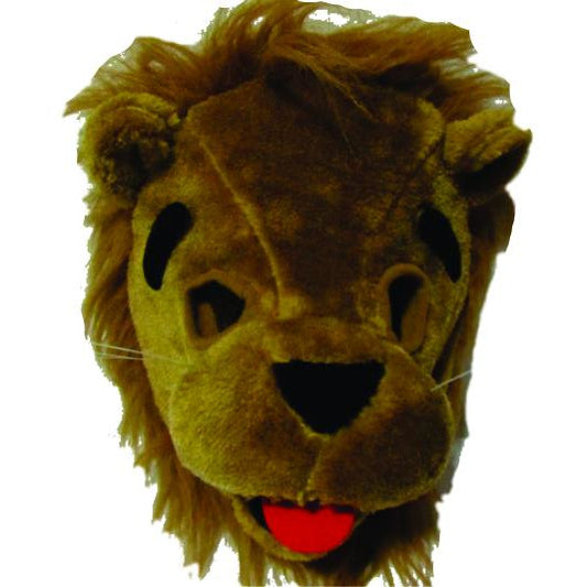 PLUSH LION MASK