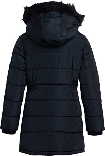 Quilted Anorak W/Oversized Zi Black