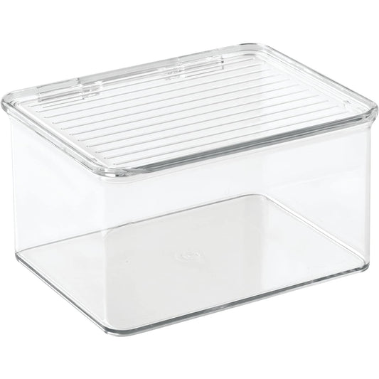 KITCHEN BINZ STACKABLE BOX 5.5" X 6.6" X 3.7" CLEAR
