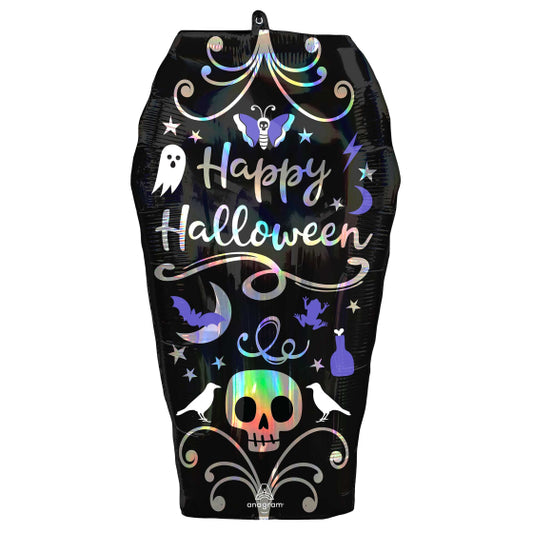 IRIDESCENT COFFIN HOLOGRAPHIC SUPER SHAPE