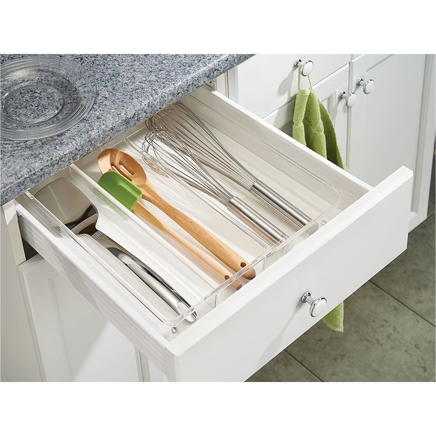 Expandable Drawer Organizer 8" x 15" x 2.5" Clear