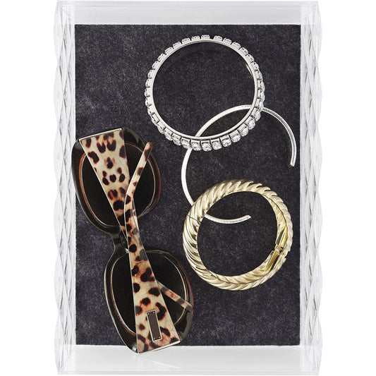 Diamond Jewelry Tray Stackable 8.74" x 6.34" x 3.03"