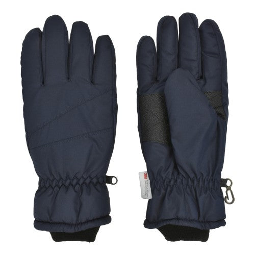 TASLON SKI GLOVE -NAVY