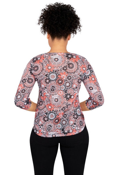 Blouse Coral Multi - Ruby Rd