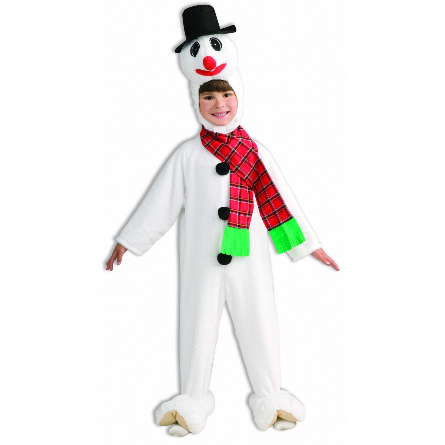 SNOWMAN PLUSH CHILD COSTUME