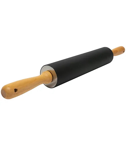 Black Rolling Pin Wood Handle