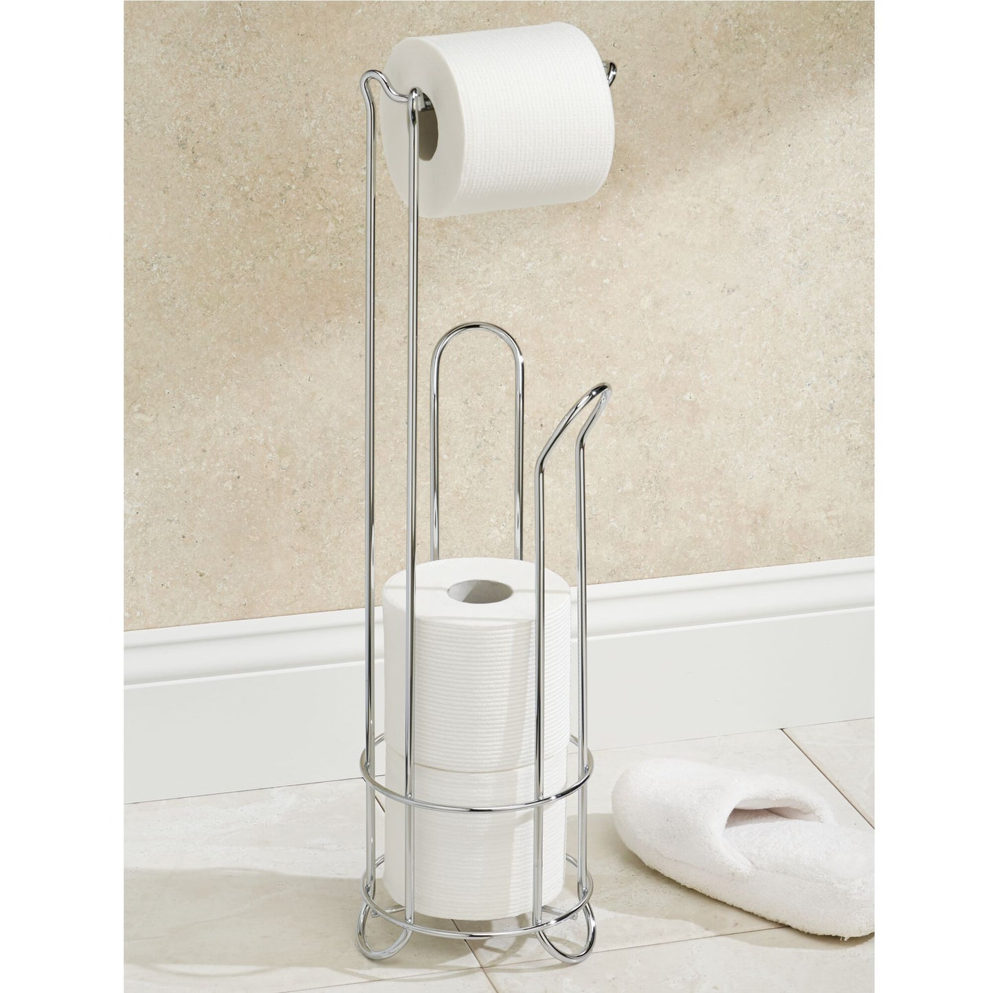 Soporte de rollos de papel 7" x 7" x 24"