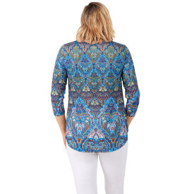 BLOUSE LAPIS MULTI - LAPIS MULTI