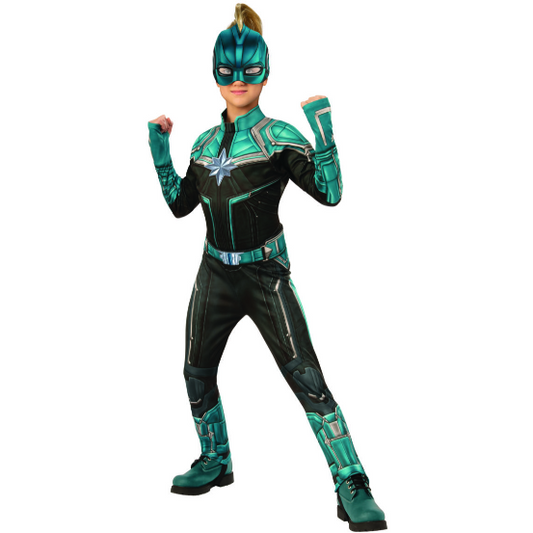 CAPTAIN MARVEL AZUL 3D