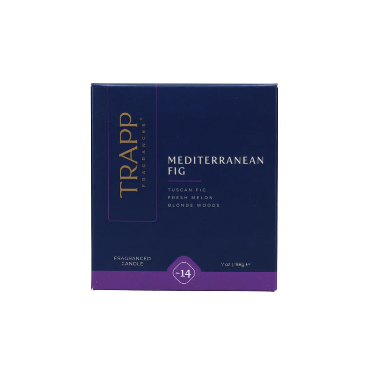 No. 14 Mediterranean Fig 7 oz. Candle in Signature Box