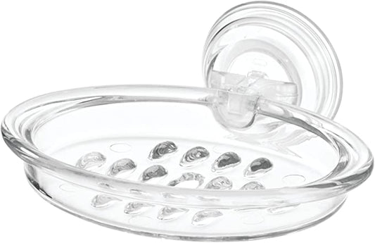 Power Lock Soap Holder Clear