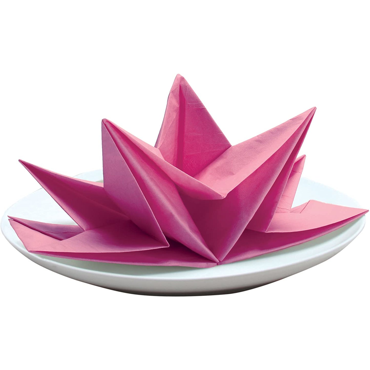 FANCY FOLD NAPKINS PINK