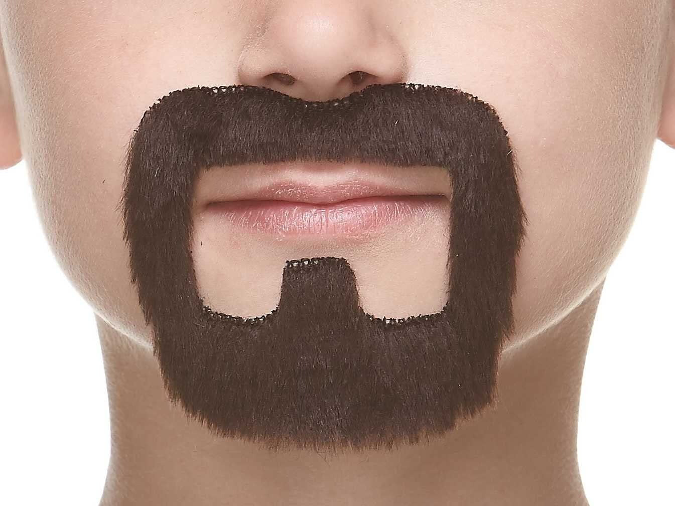 Mustaches Dark brown