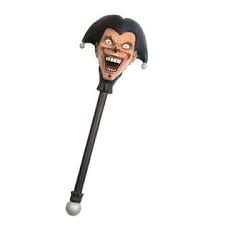 Twisted att scary jester staff