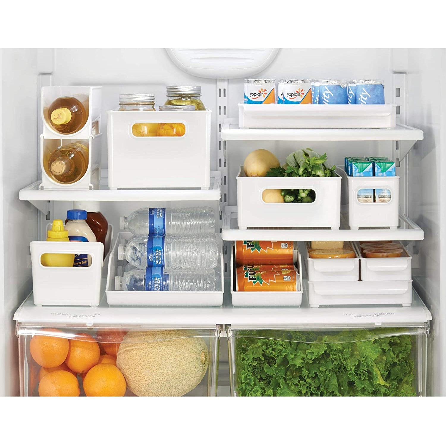 White Fridge Binz Portable Condiment Caddy