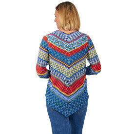 Blouse Lapis Multi - Ruby Rd
