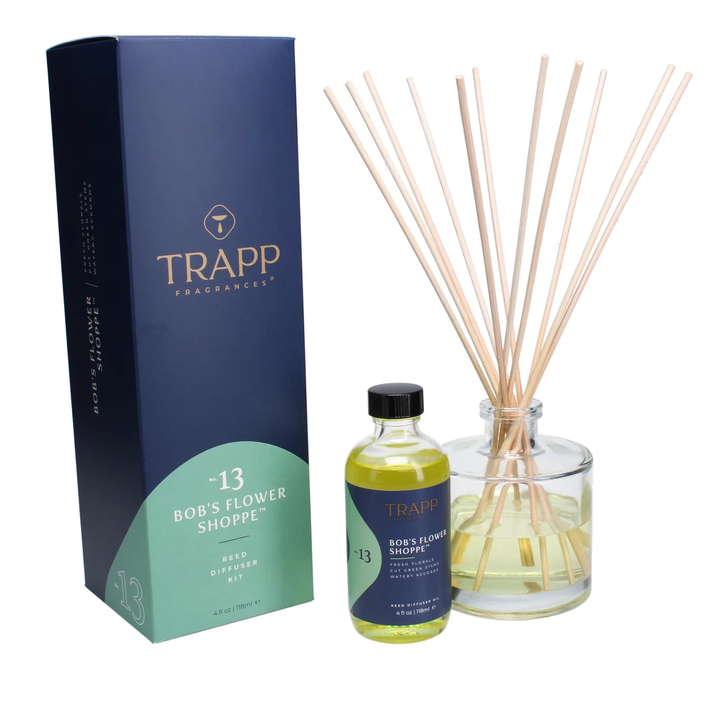 No. 13 Bob's Flower Shoppe 4 oz. Reed Diffuser Kit