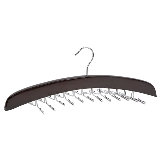 24 Tie Hanger Walnut