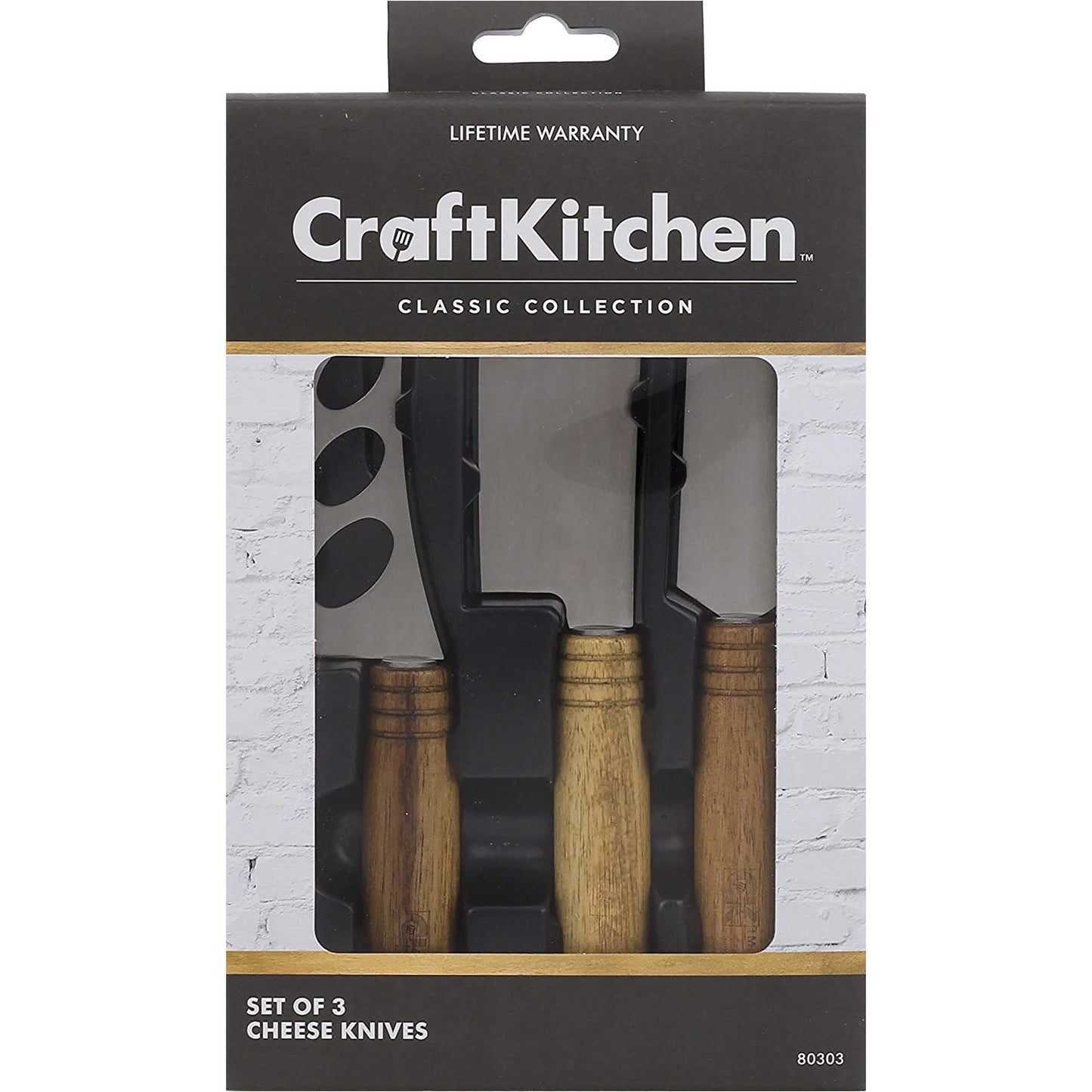3pc cheese knife set