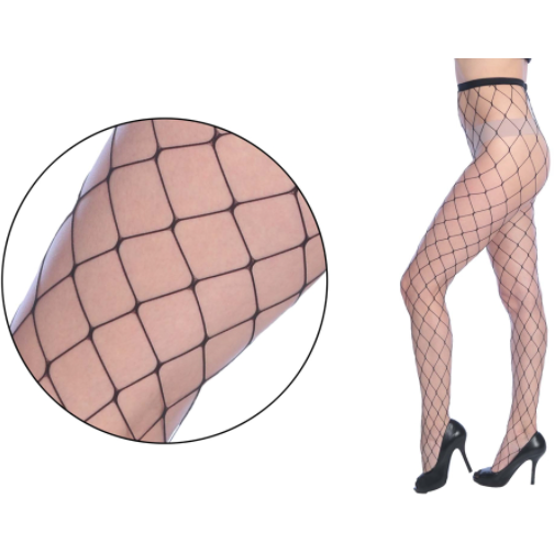 Medias de rejilla para mujer