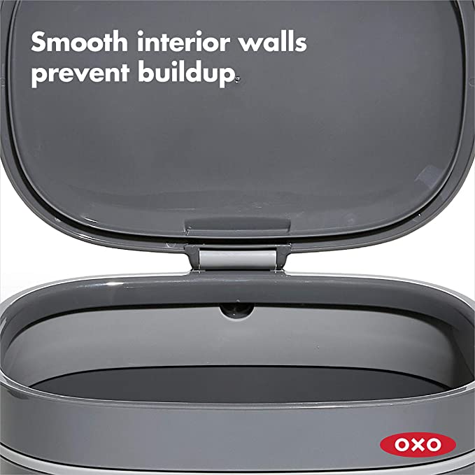 OXO GG EASY CLEAN COMPOST BIN CHARCOAL 0.75 GL / 2.83 L
