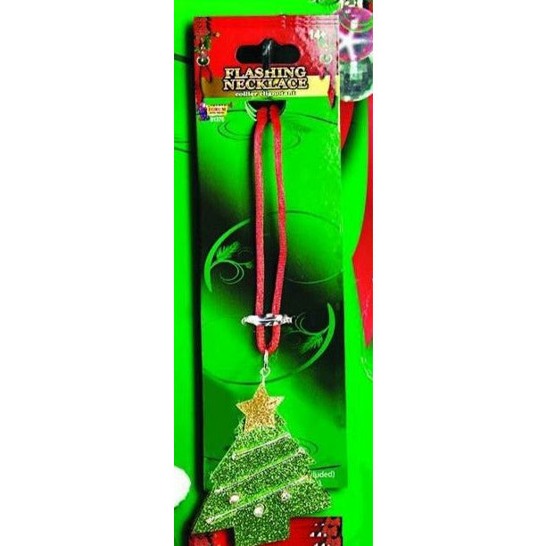 Collar de arbolito navideño