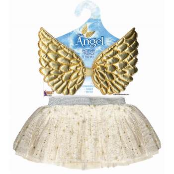 Child angel wings & tutu set