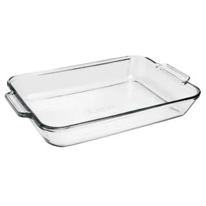 4.8 QT Bake Dish & easy grip Handles
