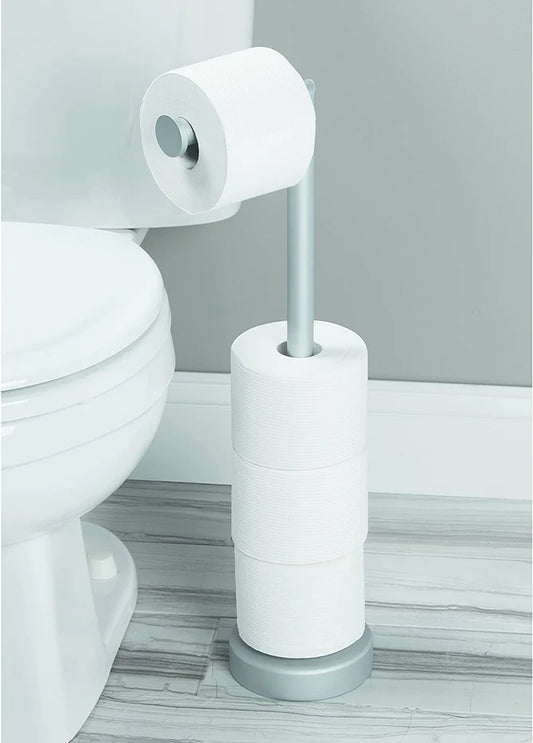 Metro Ultra Toilet Paper Holder Plus Silver