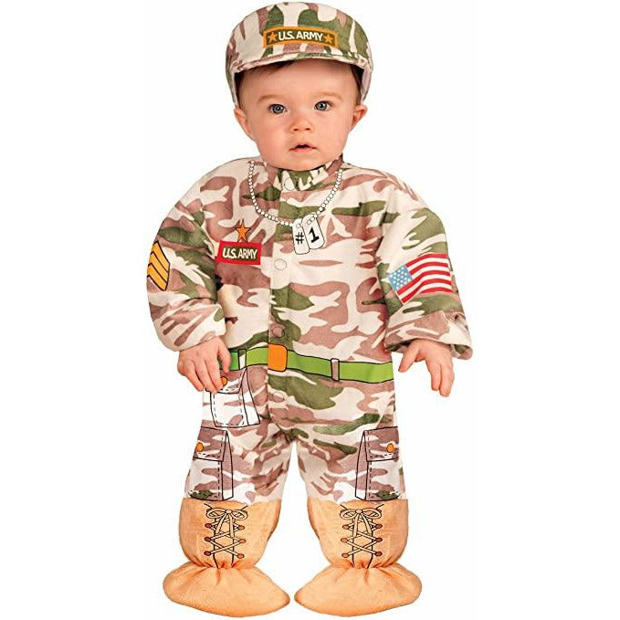 I WANNABEE SOLDIER BABY COSTUME