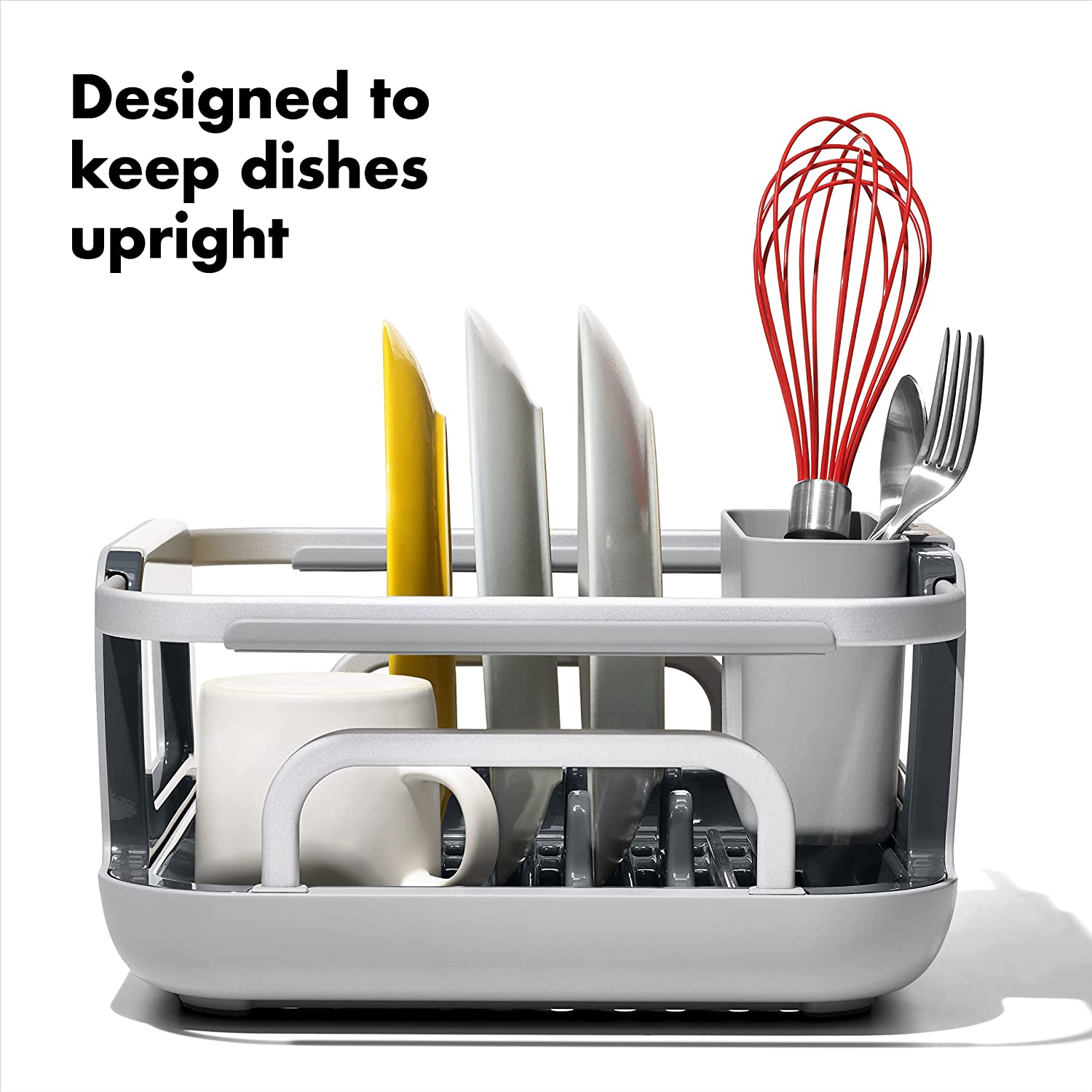 OXO GG OVER THE SINK ALUMINUM DISH RACK