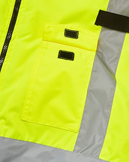 Class 3 Insulated Safety Jacket Yellow