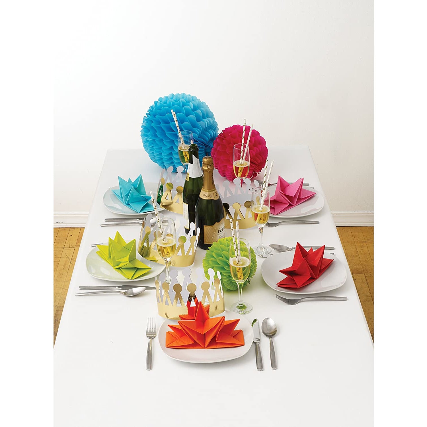 FANCY FOLD NAPKINS PINK