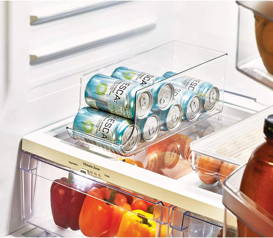 Fridge + Freeze Binz Beverage Can Organizer Clear