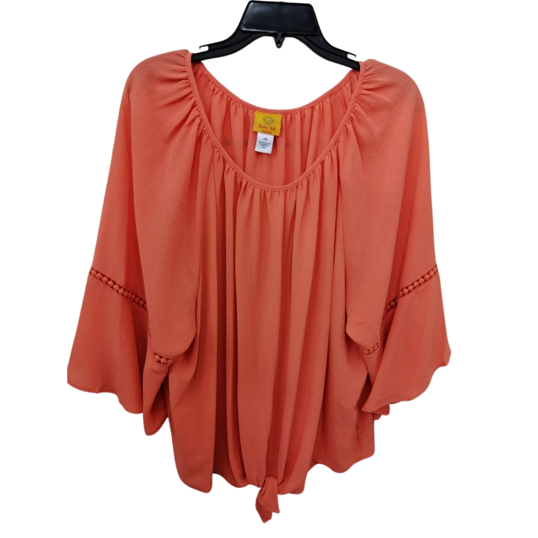 Blusa Coral Multicolor Ruby Rd X