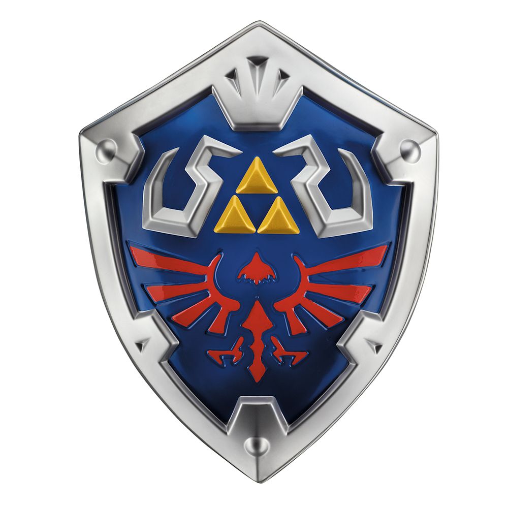 LINK SHIELD (LEGENDS OF ZELDA) TOP SILVER