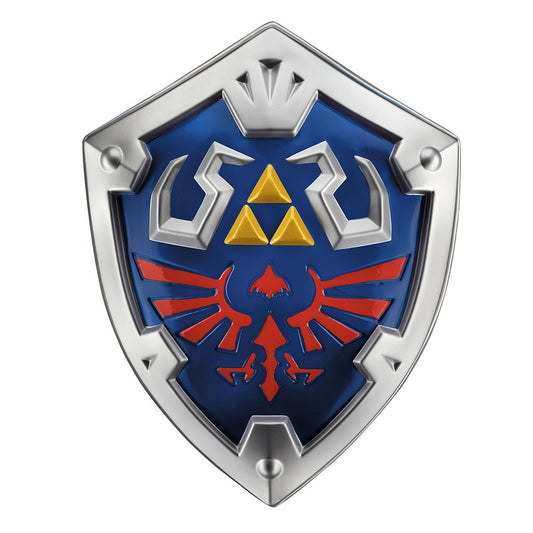 LINK SHIELD (LEGENDS OF ZELDA) TOP SILVER