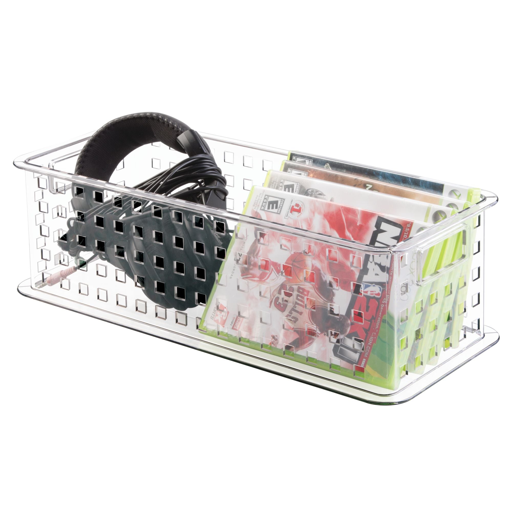Long Stacking Basket  16.5" x 6.85" x 5.3"