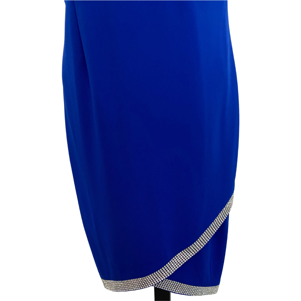 Vestido Azul Vibrante