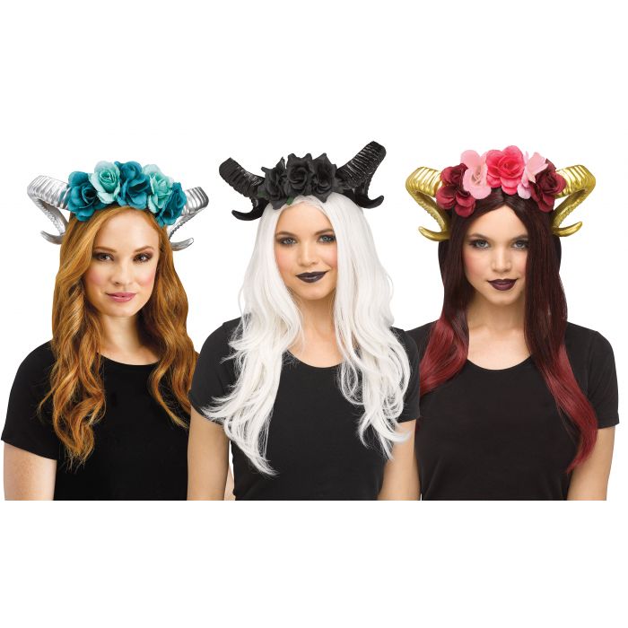 Horn Flower Headpiece