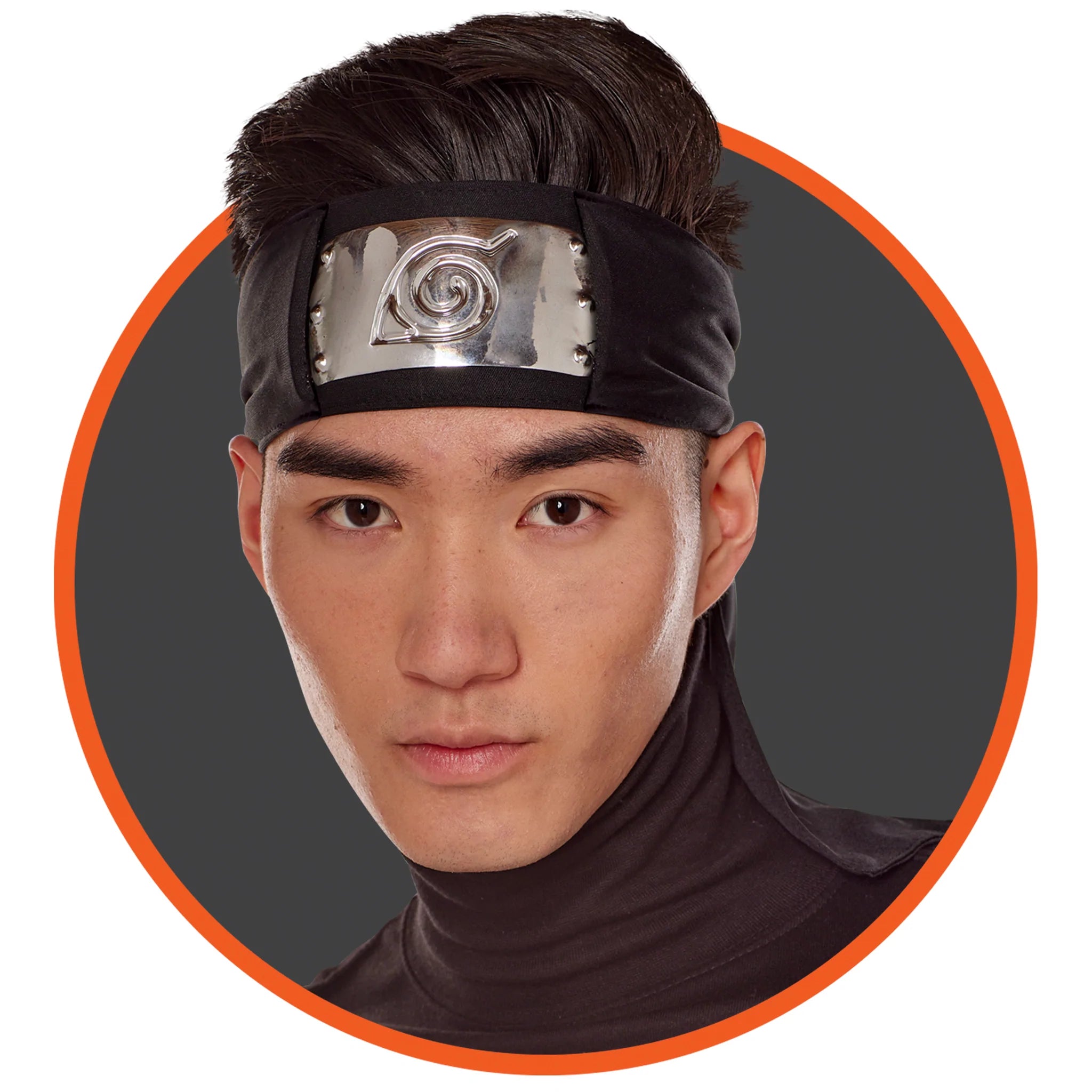 Un Hidde Leaf Hdbnd Naruto Blk