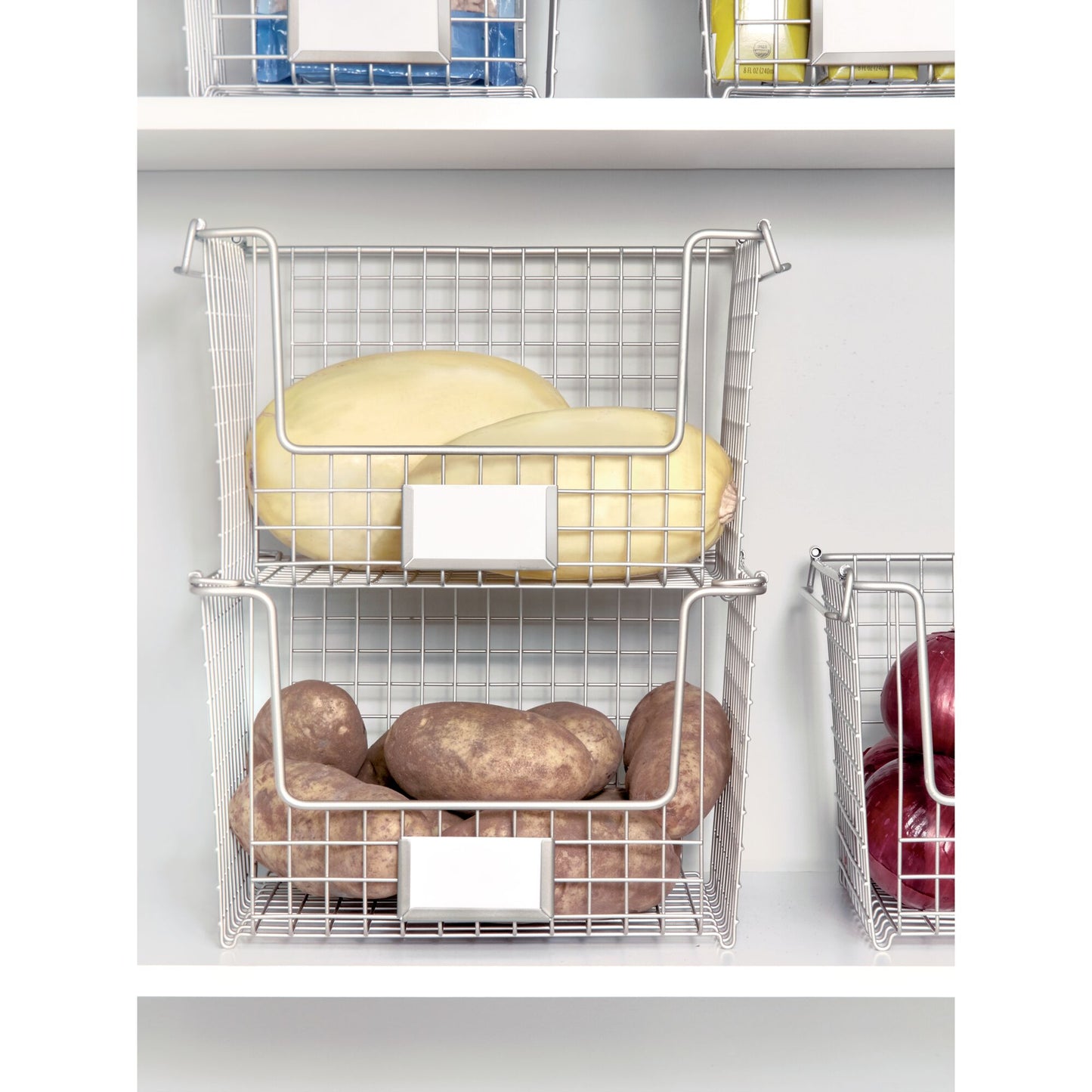 Cesta apilable  12" x 10" x 8"