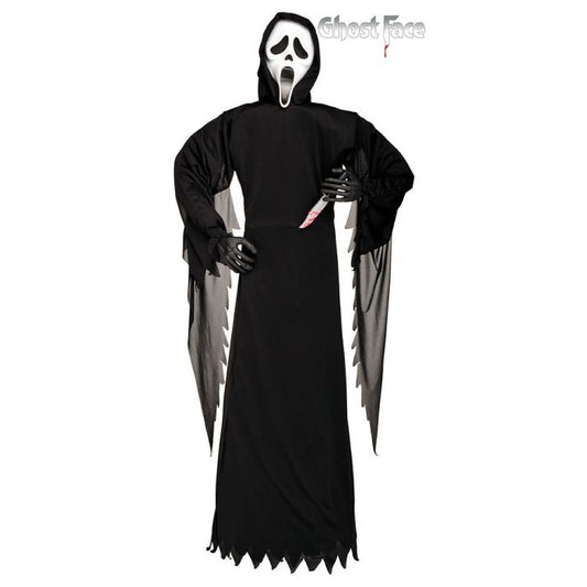 6' Ghost Face Figure with Knife