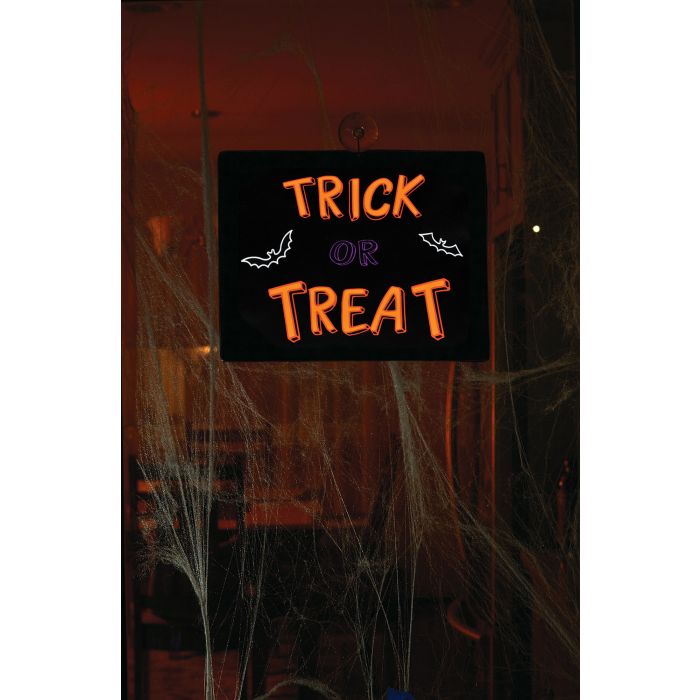 Neon Bright LU Sign Assortment - Trick or Treat
