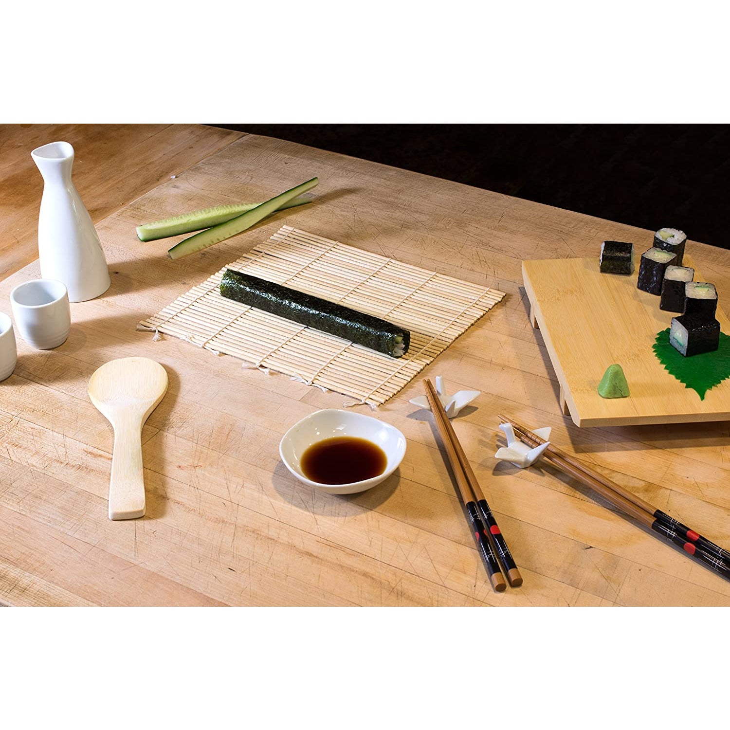 SUSHI MAT & PADDLE