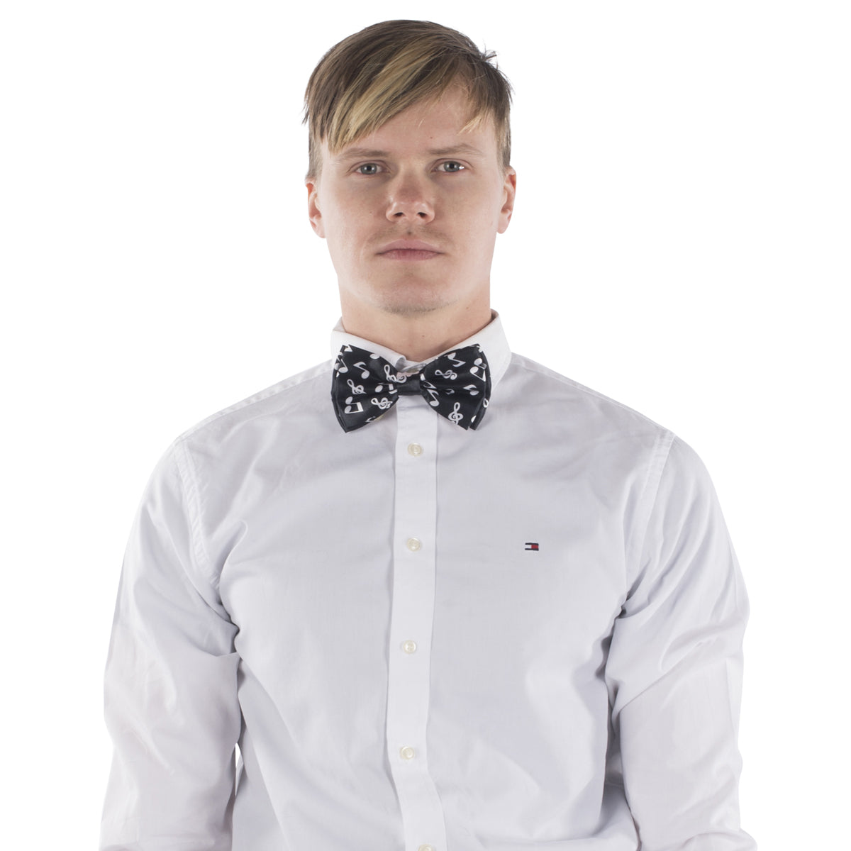 MUSICAL NOTE BOW TIE