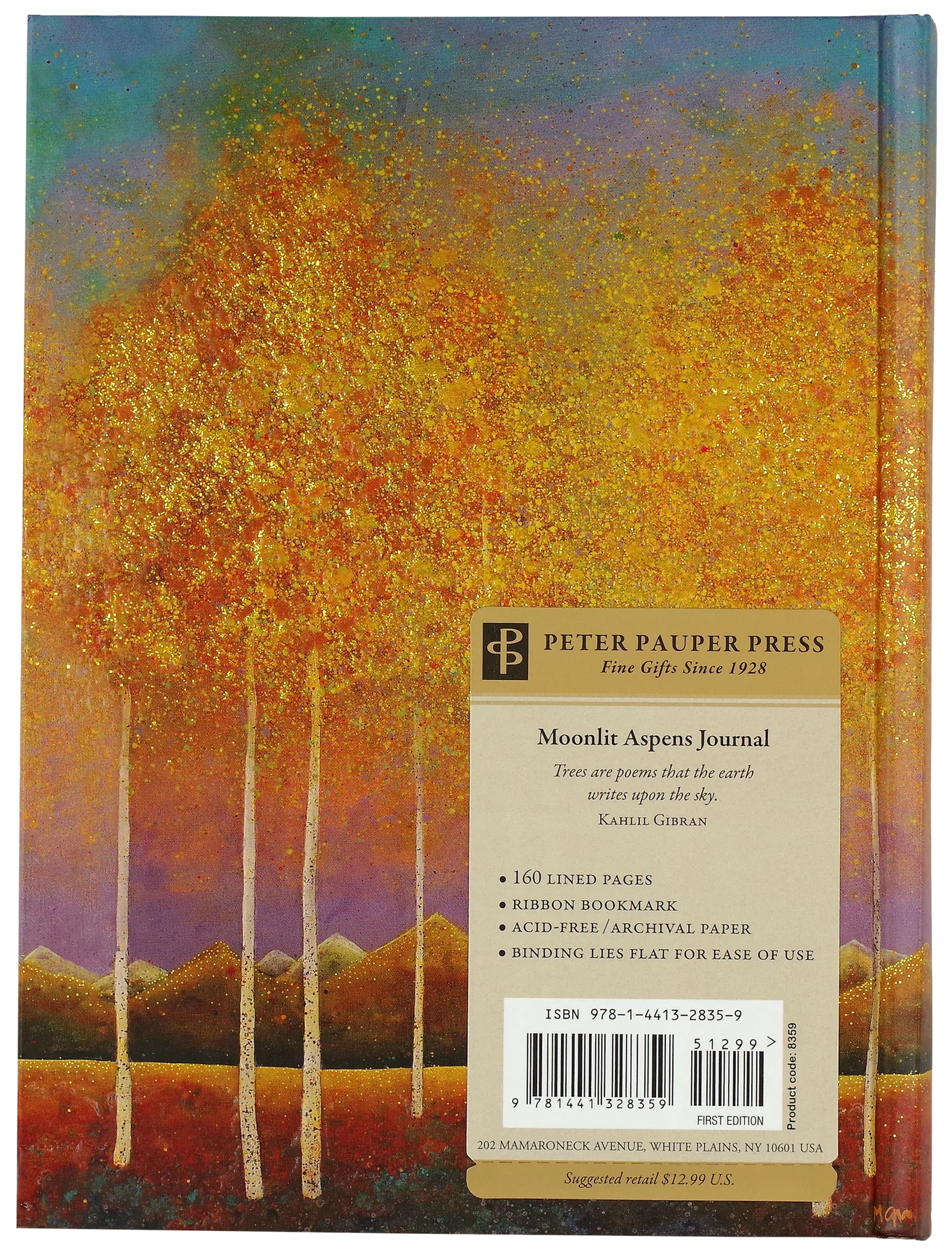Moonlit Aspens Journal