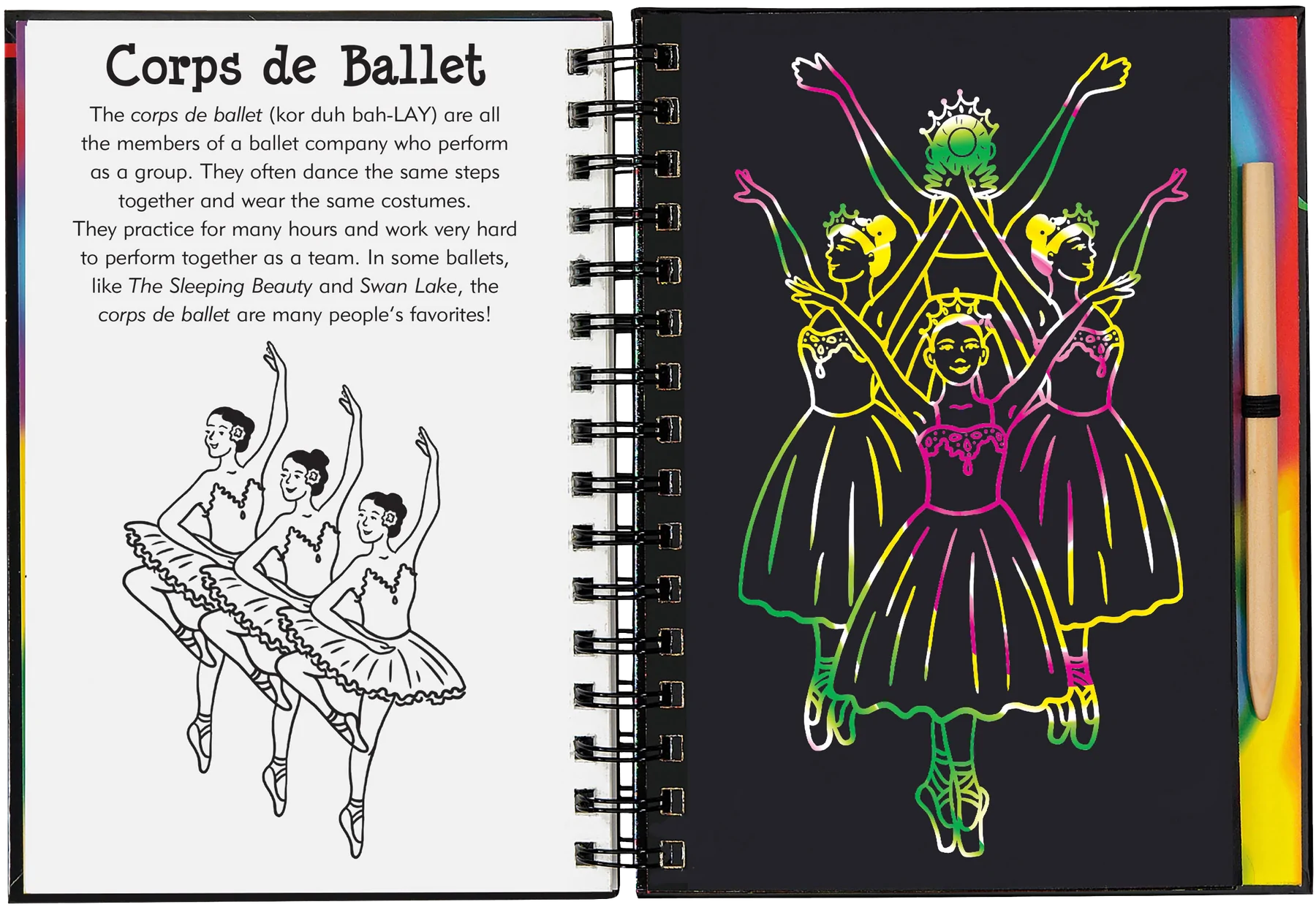 Ballet Scratch and Sketch